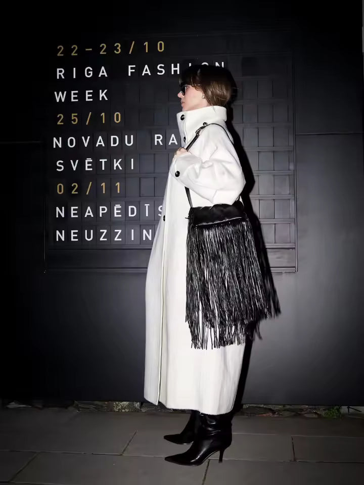 Manteau Long en laine